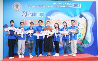 TRƯỜNG ĐẠI HỌC VĂN HÓA, THỂ THAO VÀ DU LỊCH THANH HÓA CHÀO ĐÓN TÂN HỌC SINH HỆ TRUNG CẤP NĂNG KHIẾU NĂM HỌC 2022 - 2023